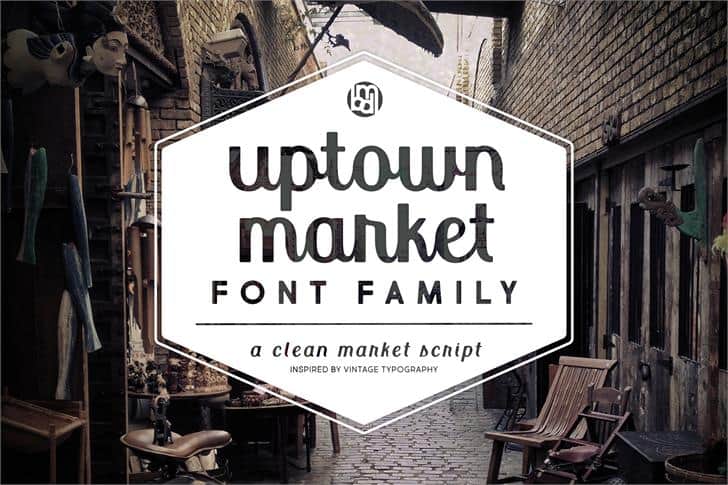 Uptown Market шрифт скачать бесплатно