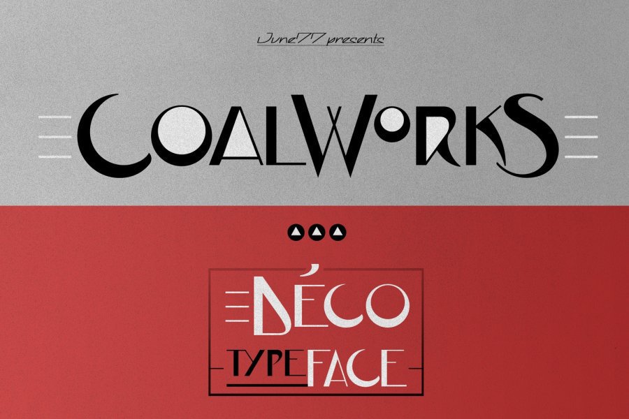 CoalWorks шрифт скачать бесплатно