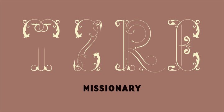 Missionary шрифт скачать бесплатно