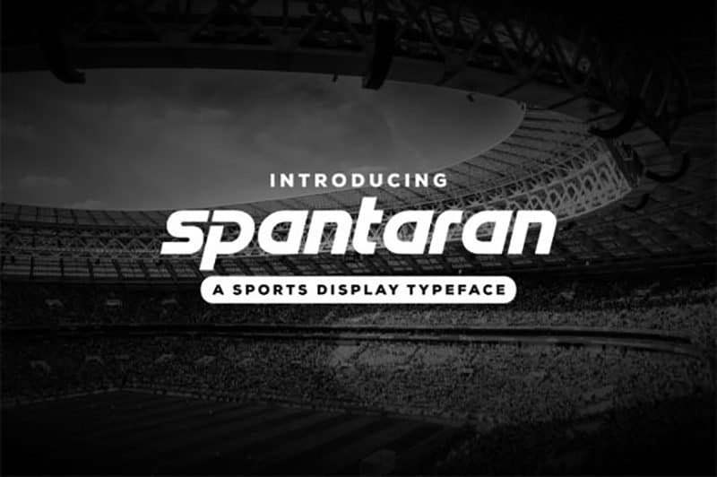 Spantaran шрифт скачать бесплатно