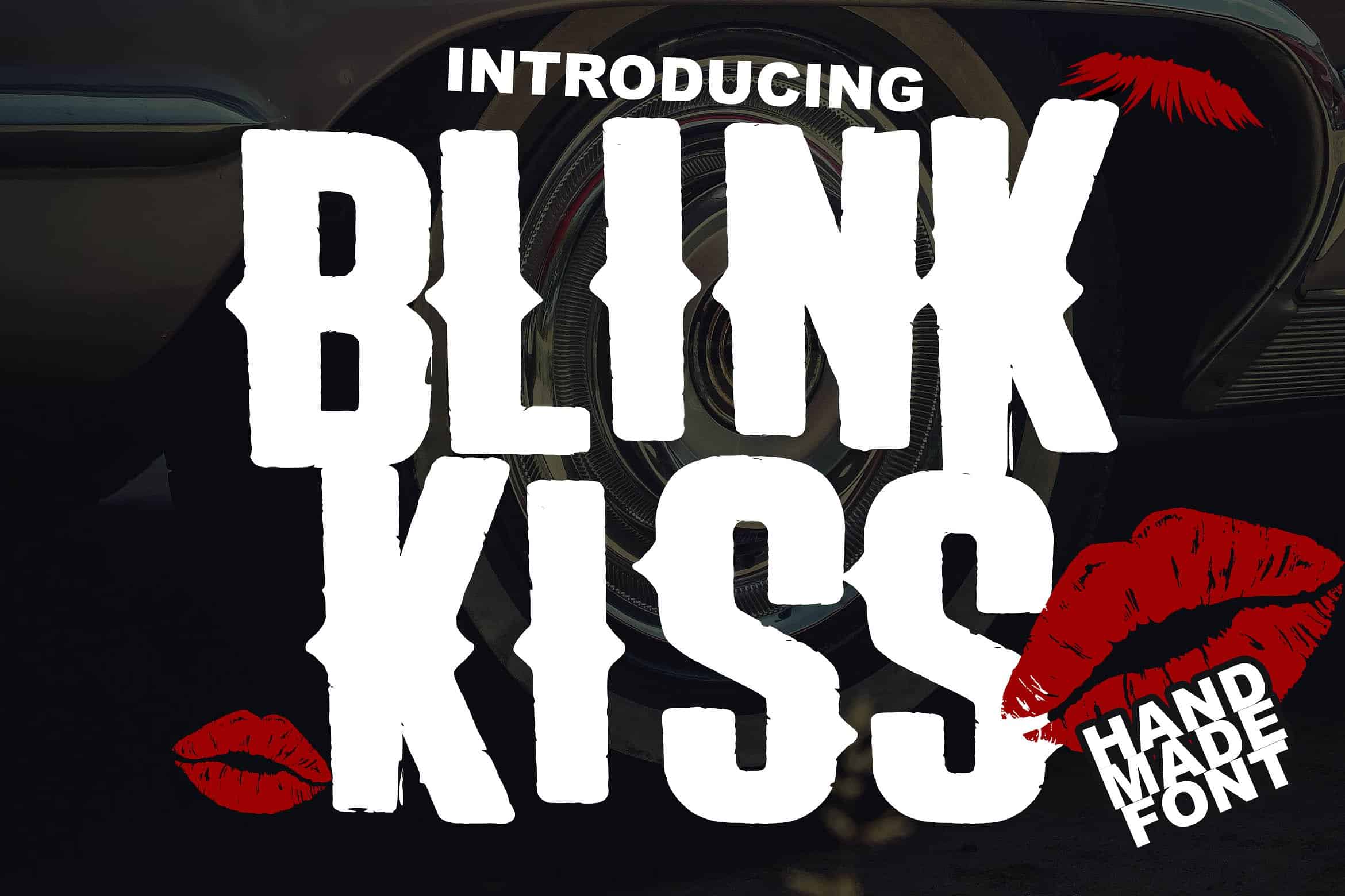 The Blink Kiss шрифт скачать бесплатно