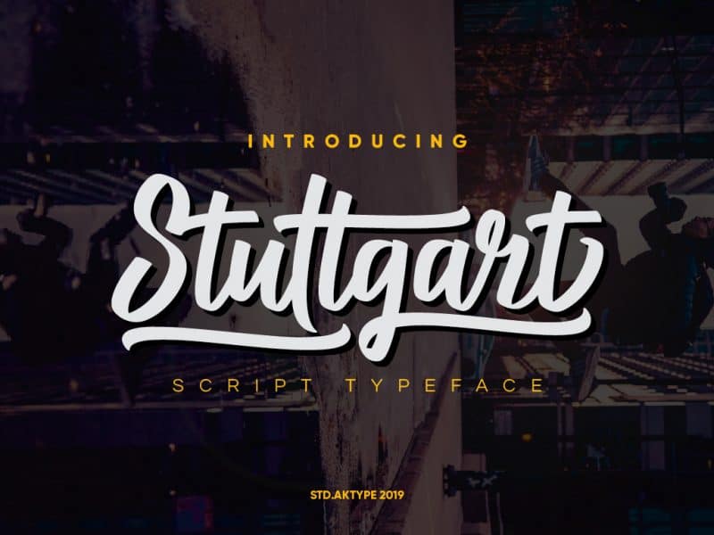 Stuttgart шрифт скачать бесплатно