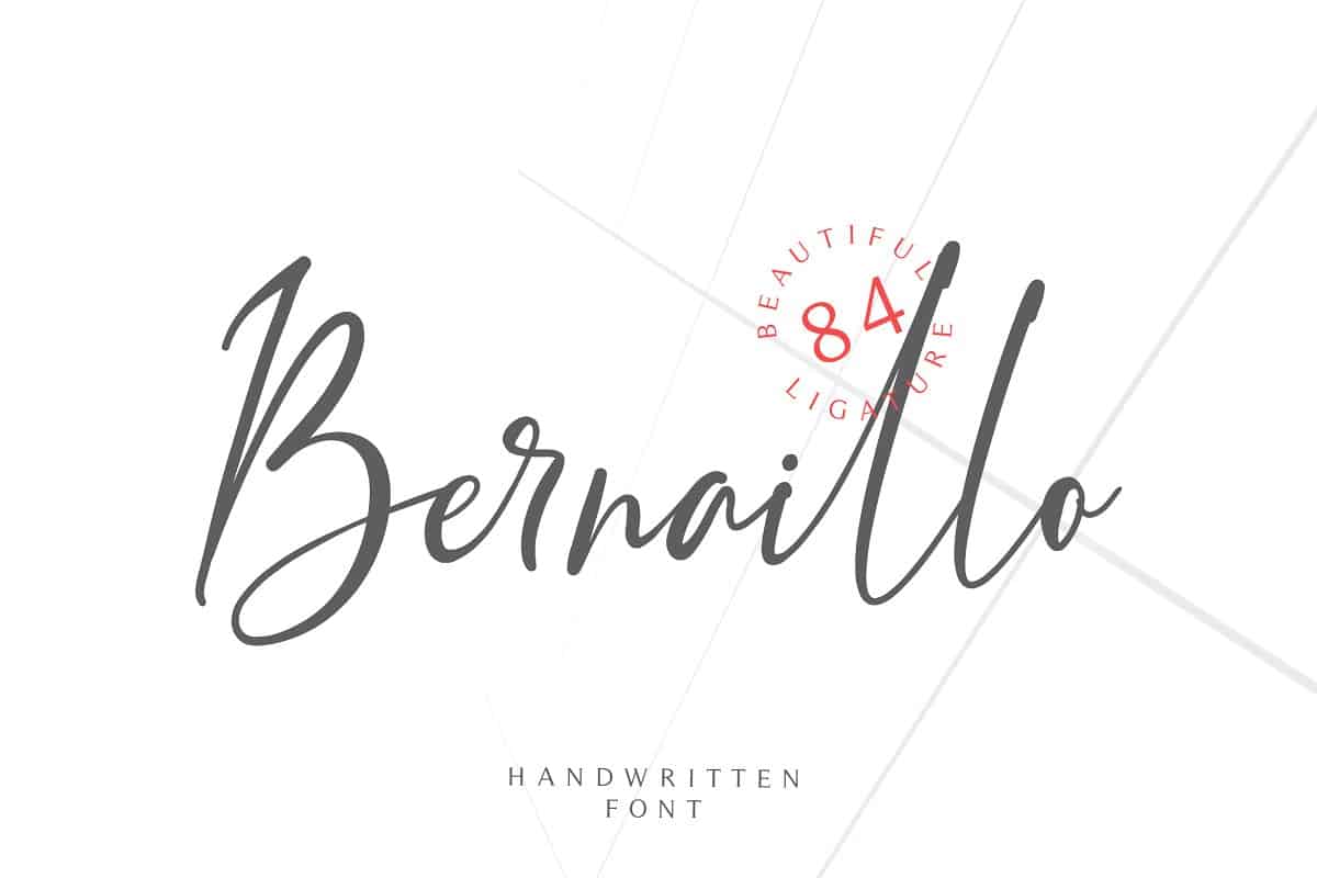 Bernaillo шрифт скачать бесплатно