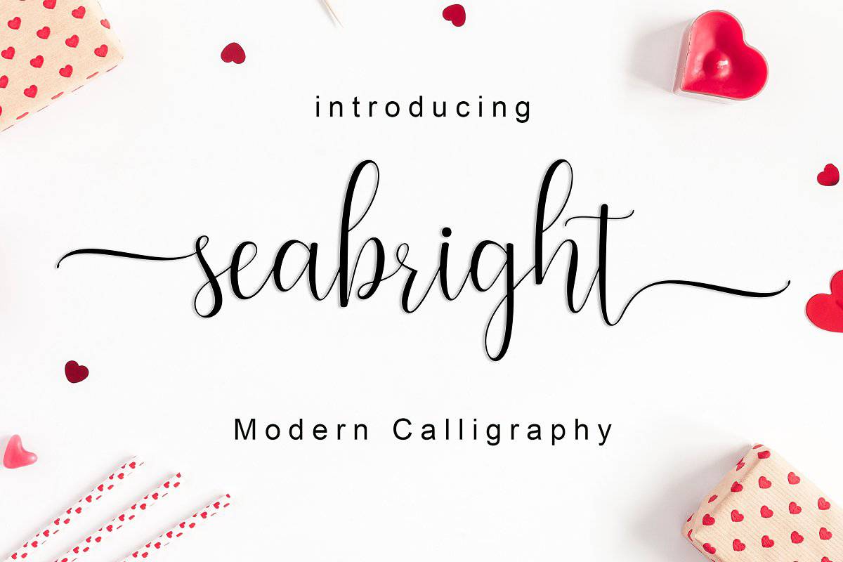 Seabright шрифт скачать бесплатно