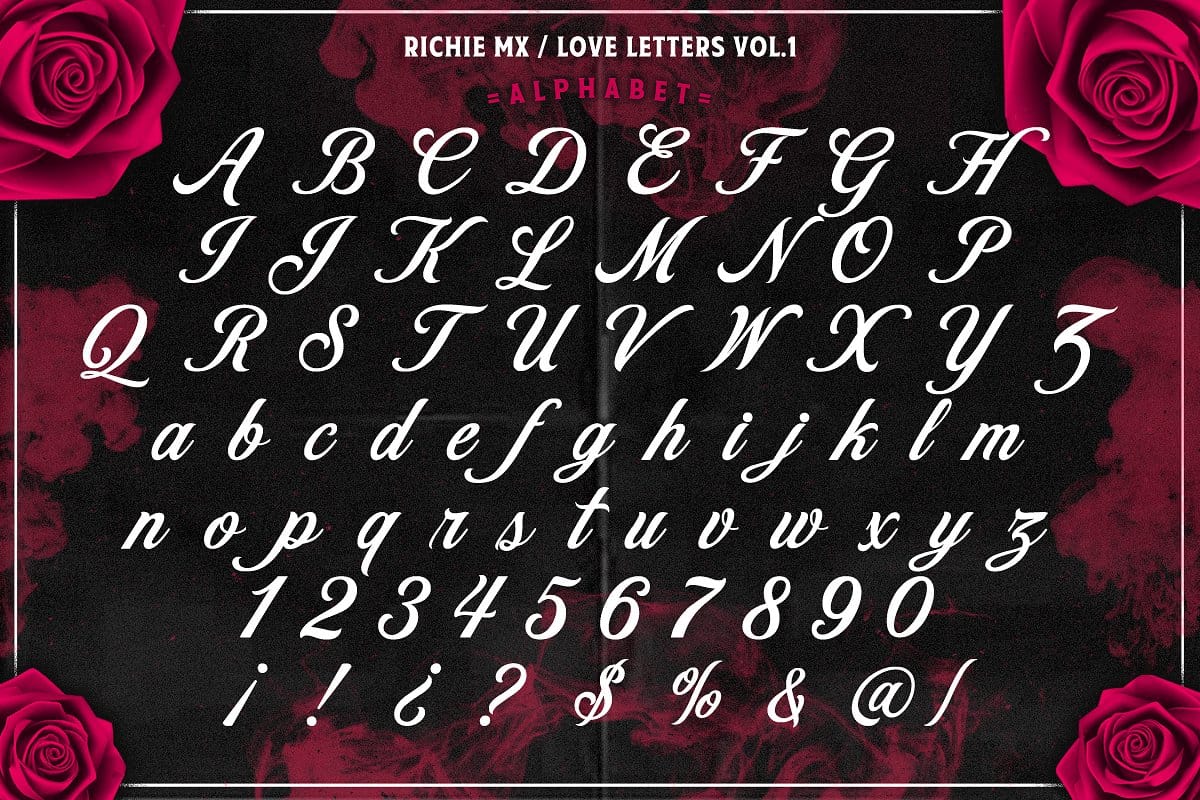 Love Letters шрифт скачать бесплатно