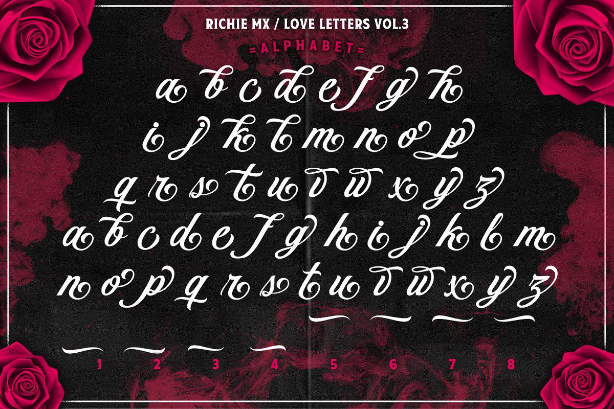 Love Letters шрифт скачать бесплатно