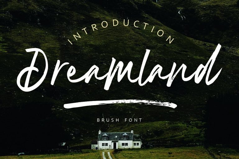 Dreamland шрифт скачать бесплатно