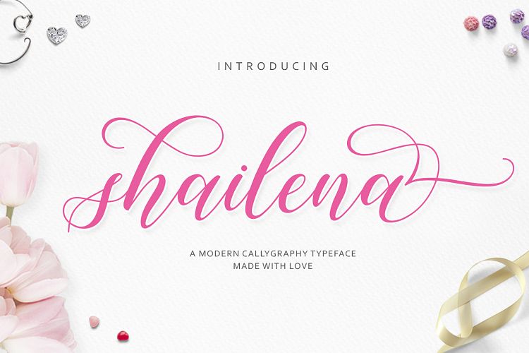Shailena шрифт скачать бесплатно