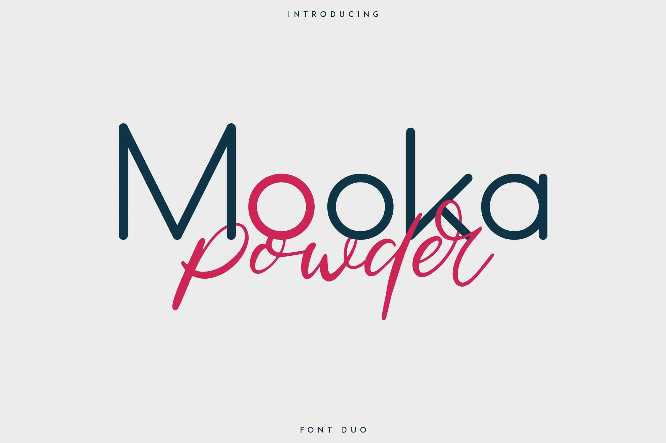 Mooka Powder шрифт скачать бесплатно