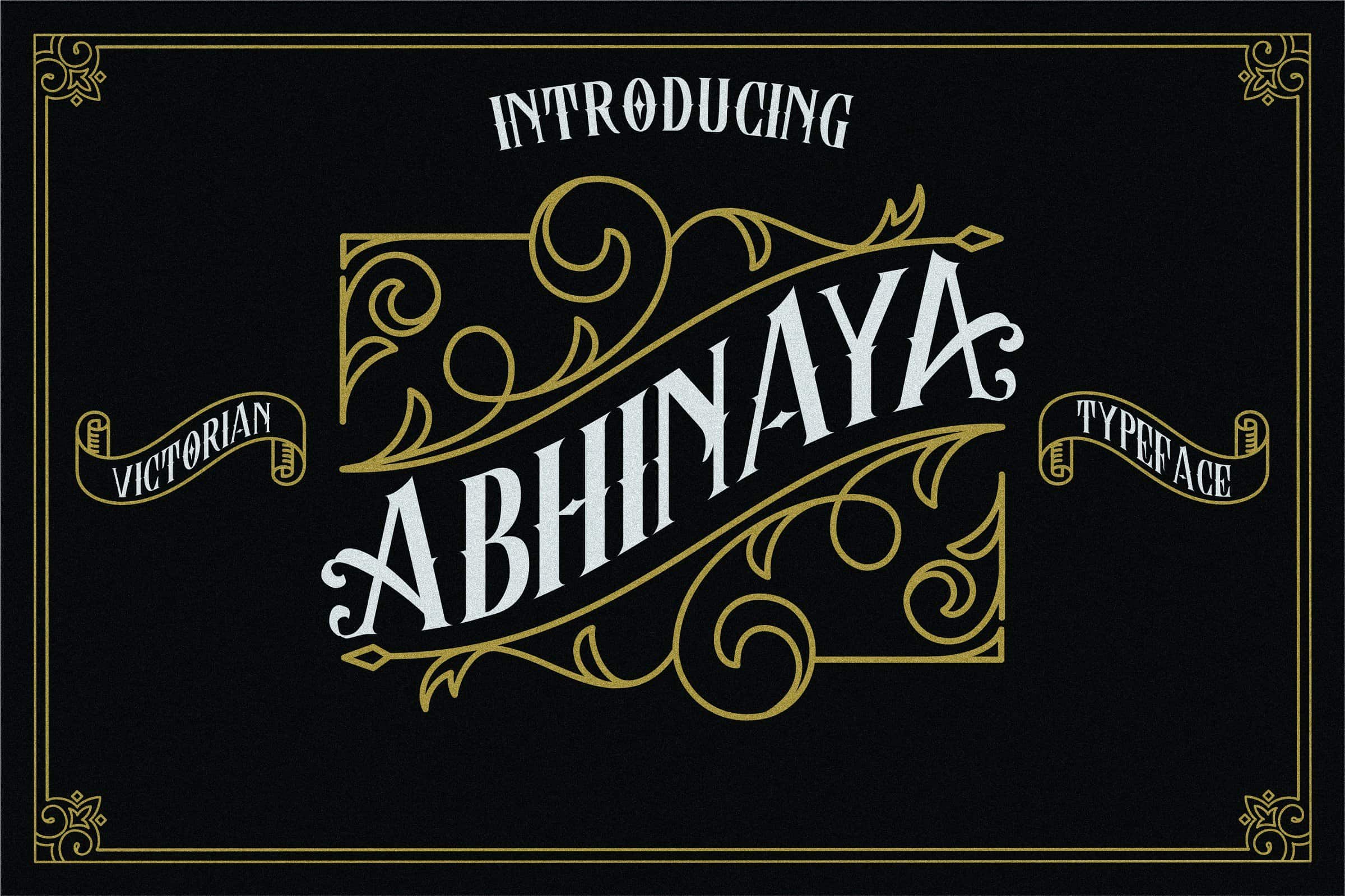 Abhinaya шрифт скачать бесплатно