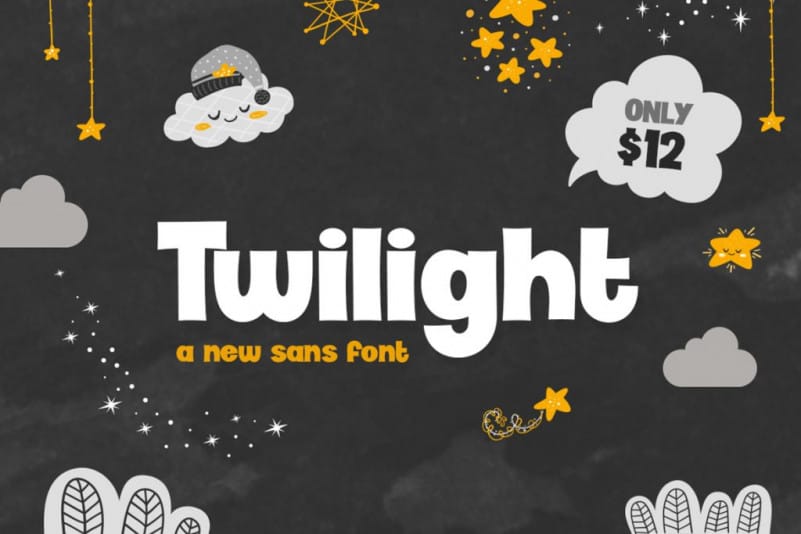 Twilight шрифт скачать бесплатно