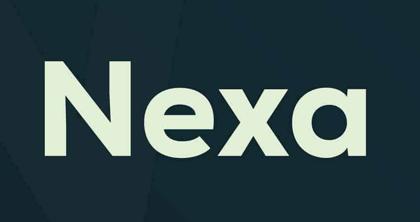 Nexa coin. Шрифт Nexa. Nexa fontfabric шрифт. Шрифт Nexa Bold. Вода Nexa логотип.